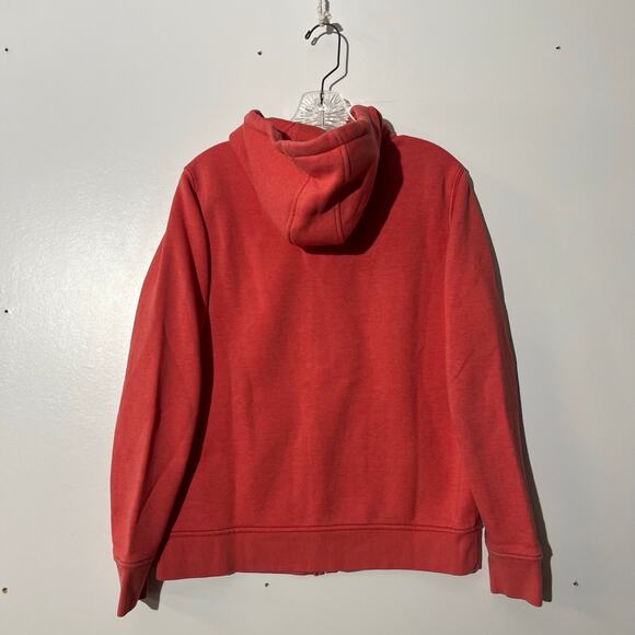 Carhartt Salmon Pink Long Sleeve‎ Hoodie Jacket Womens Medium Pink Relaxed Fit - Picture 4 of 7